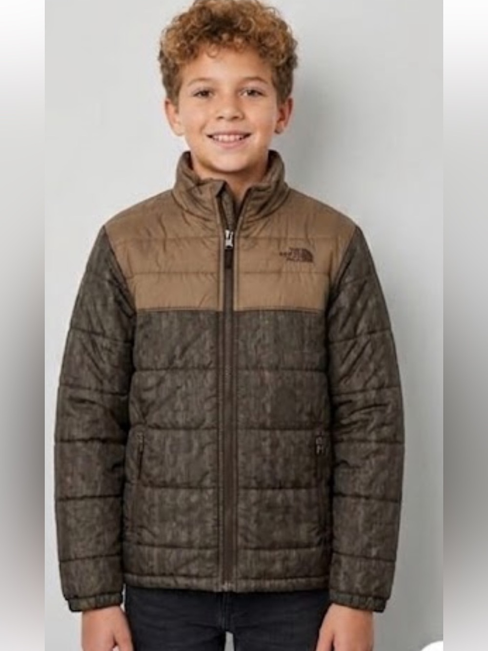 The North Face Boys Reversible Mount Chimbo Sherpa Jacket Large